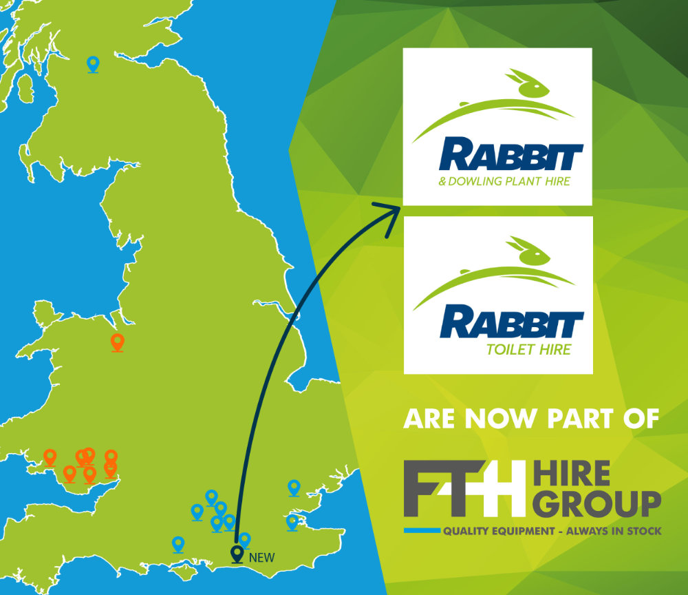 Rabbit & Dowling Plant & Toilet Hire Joins FTH Hire