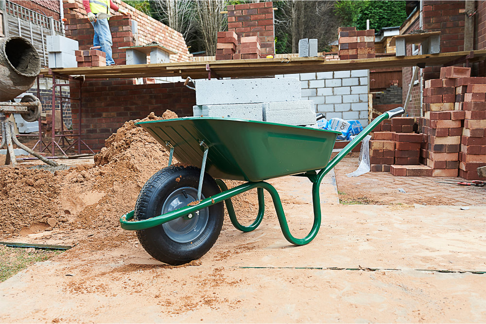 Wheelbarrows at FTH Hire