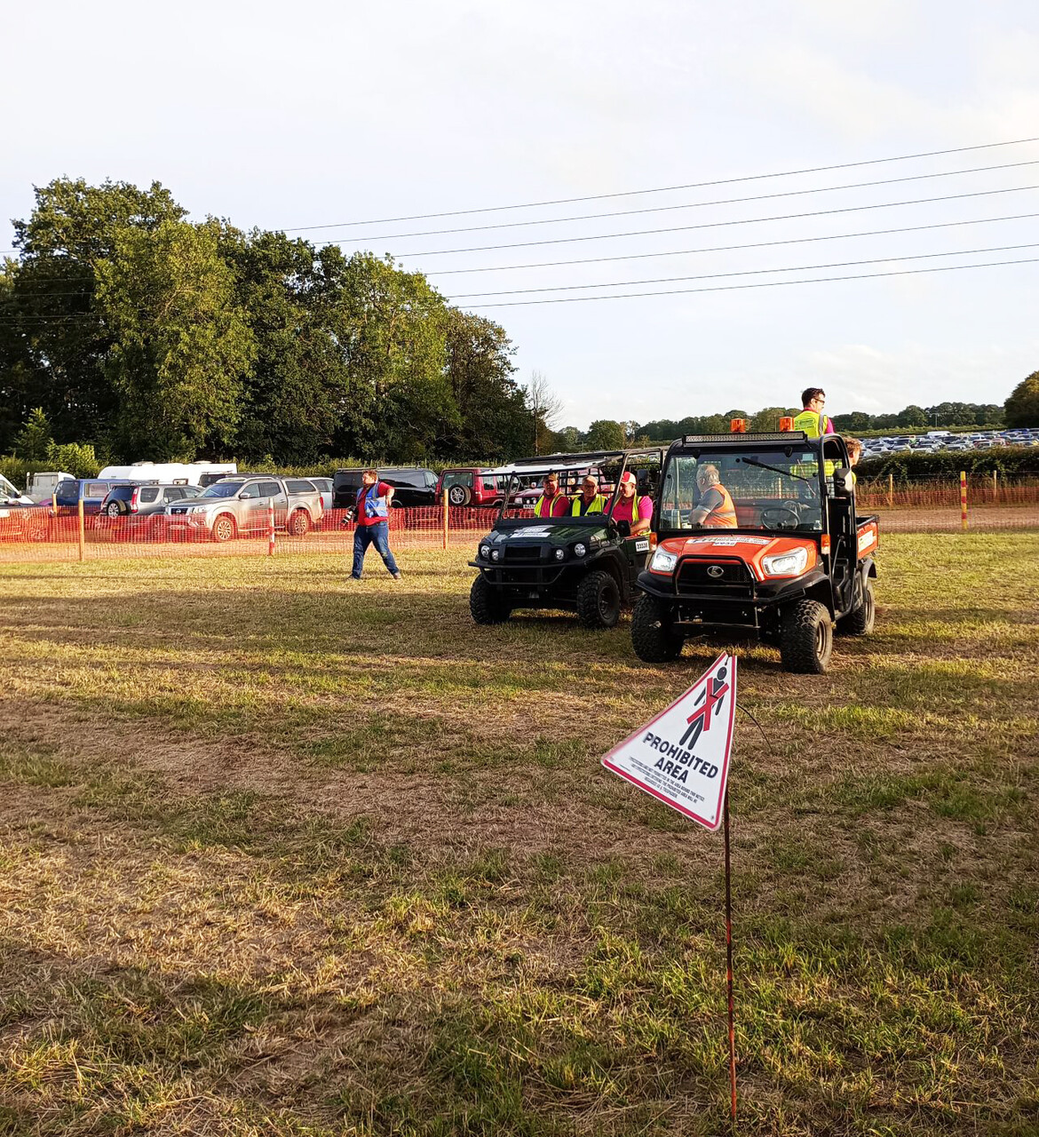 Gators at an event